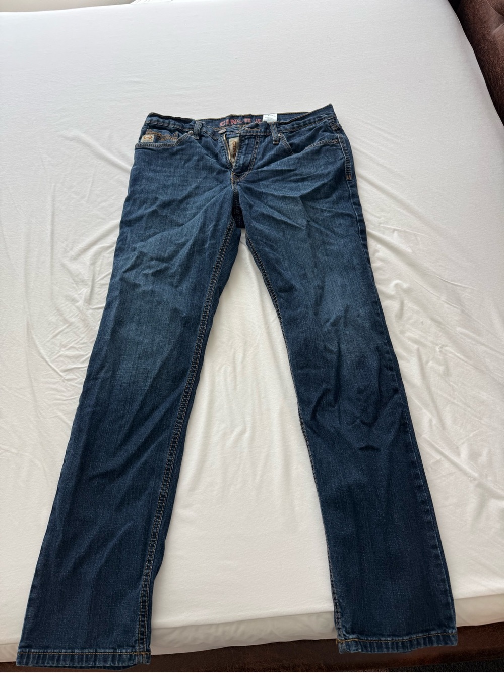 Cinch Men's Indigo Straight Jeans